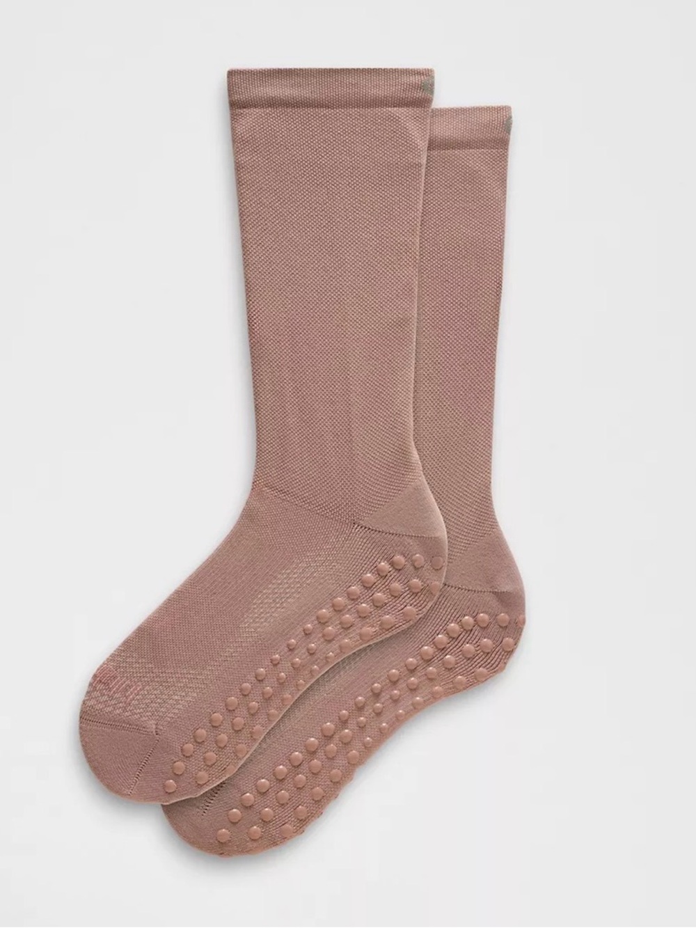 Lululemon Find Your Balance Grip Socks Crew Length Twilight Rose